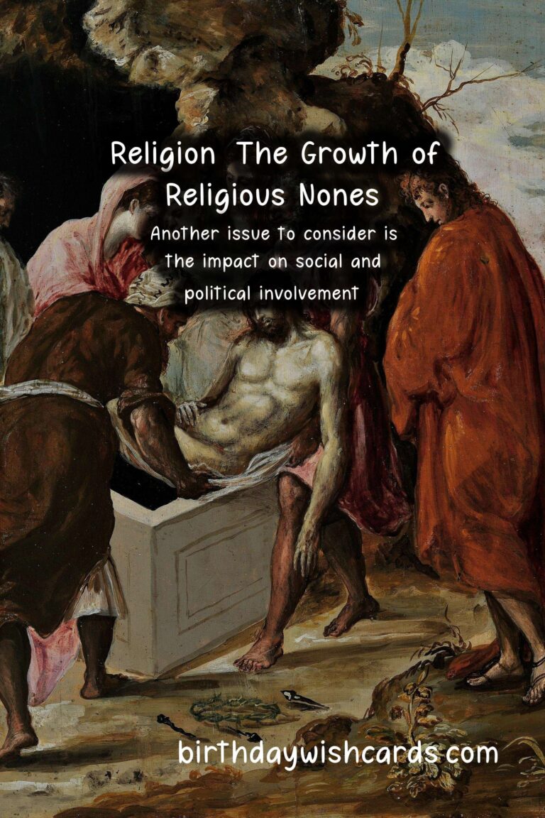 Religion: The Growth of Religious Nones: Sociological Implications and Community Responses