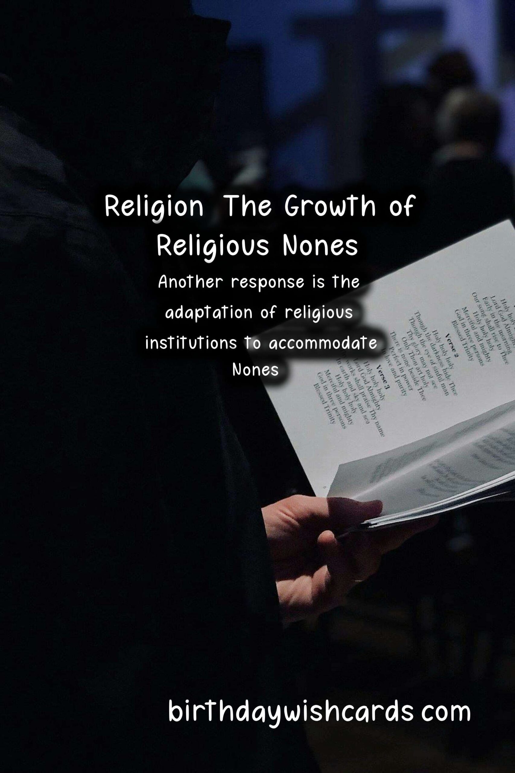 Religion: The Growth of Religious Nones: Sociological Implications and Community Responses