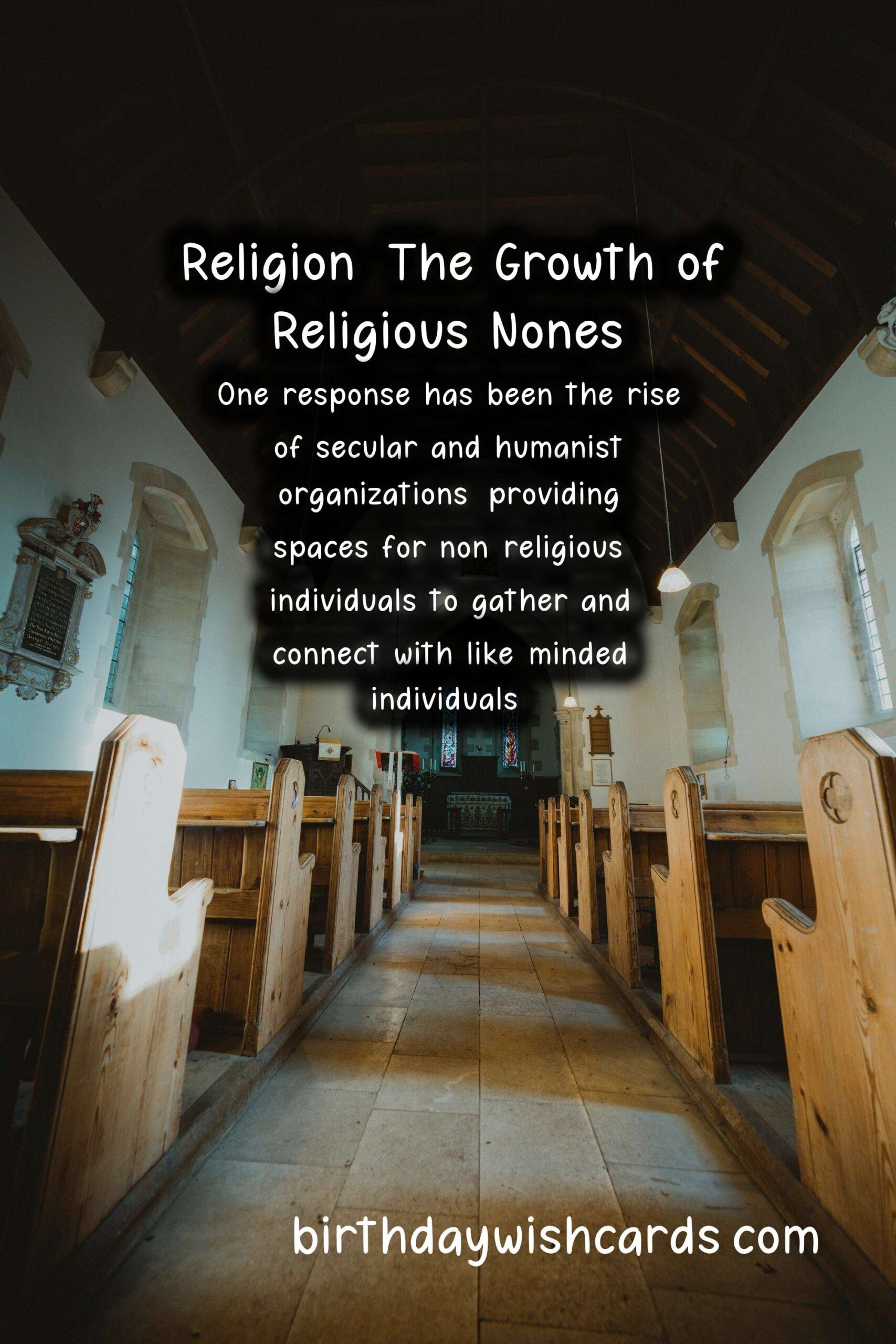 Religion: The Growth of Religious Nones: Sociological Implications and Community Responses