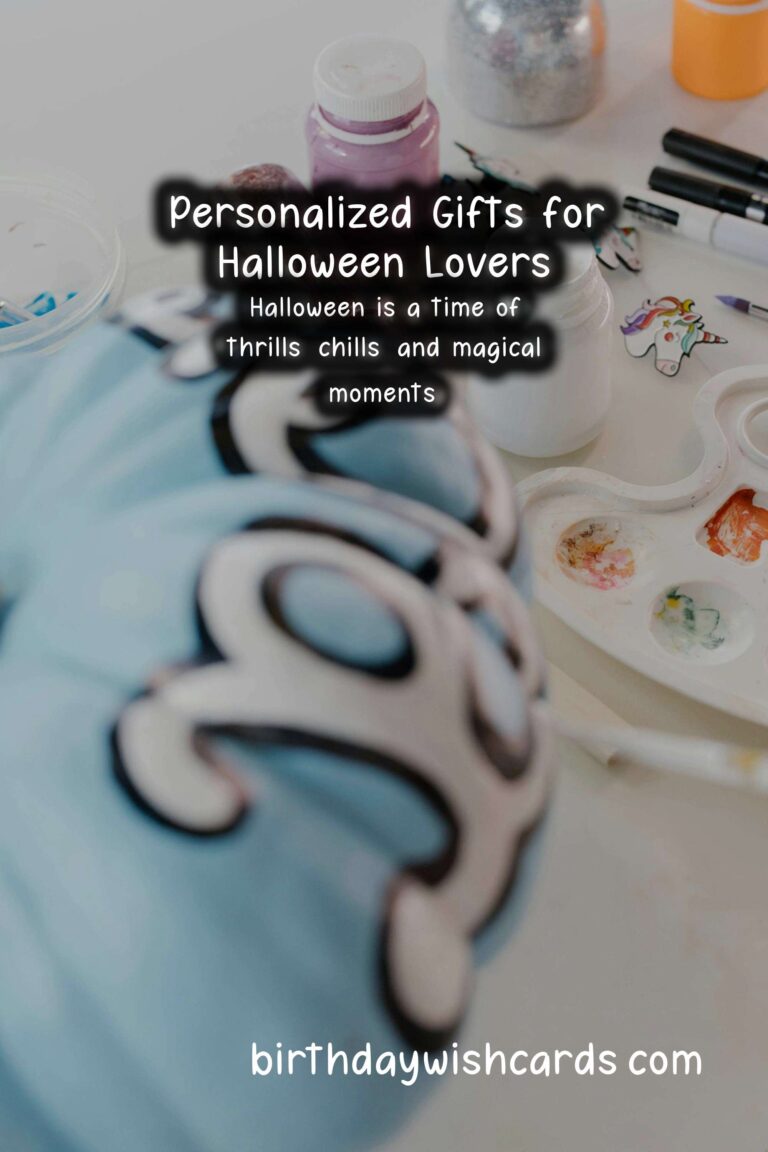 Spooktacular Personalized Gifts for Halloween Lovers