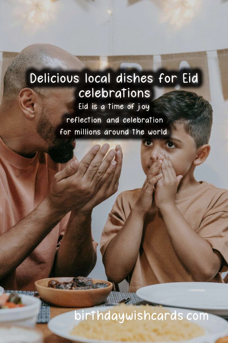 The Best Local Dishes for Celebrating Eid