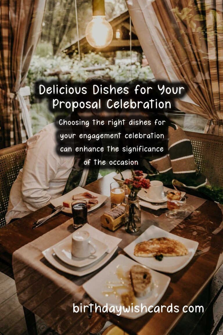 The Best Local Dishes for Celebrating Engagement