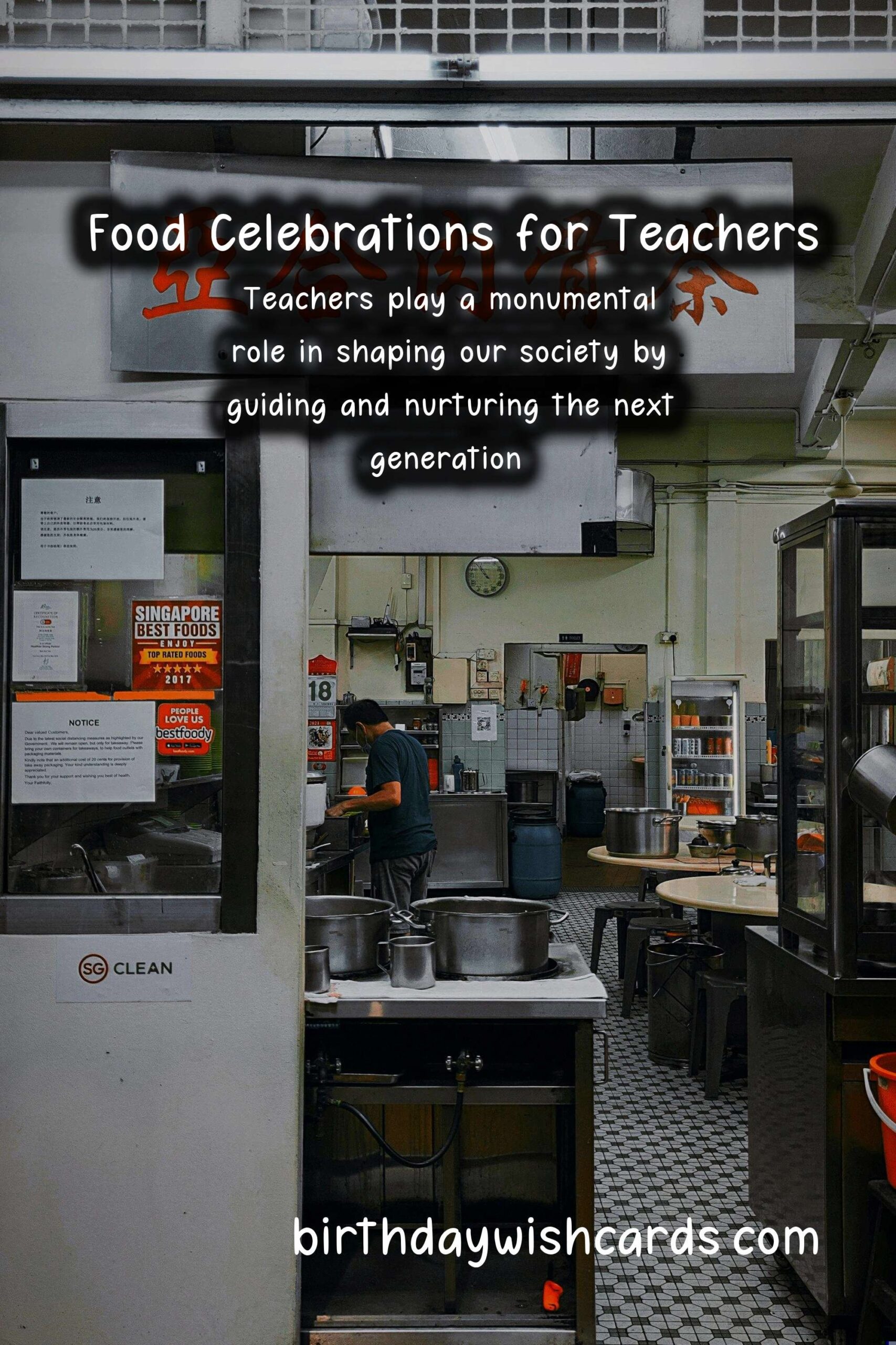 Birthday Wish Cards | The Best Local Dishes for Celebrating Teachers