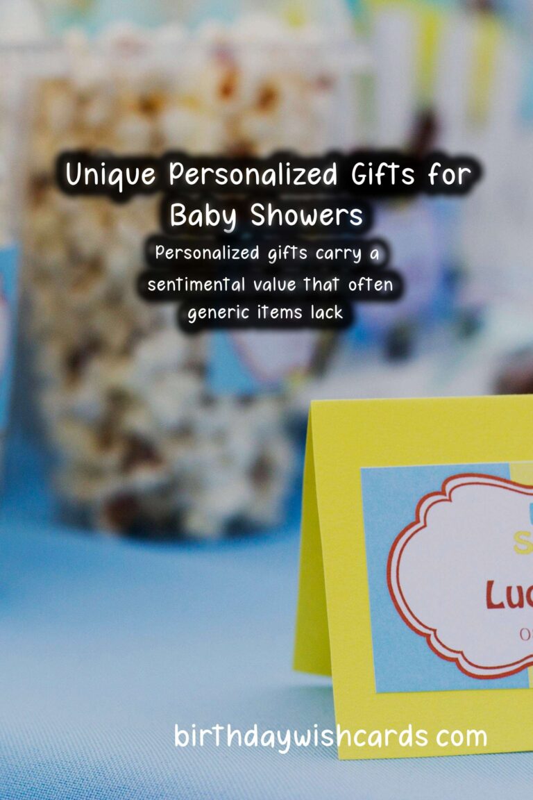 The Ultimate Guide to Personalized Gifts for Baby Shower Lovers