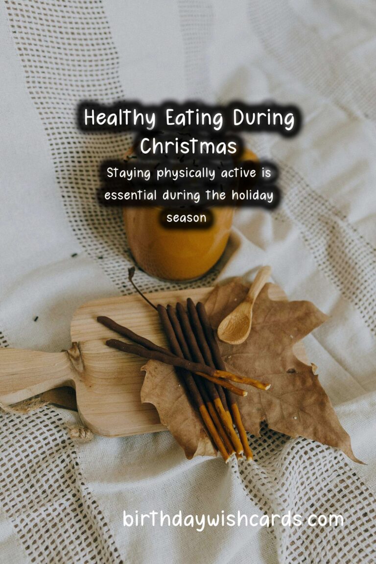 Tips for Maintaining Health During Christmas