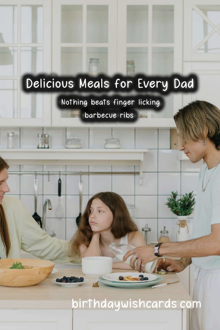 Top 10 Foods for Dad: Delicious Recipes for Every Taste