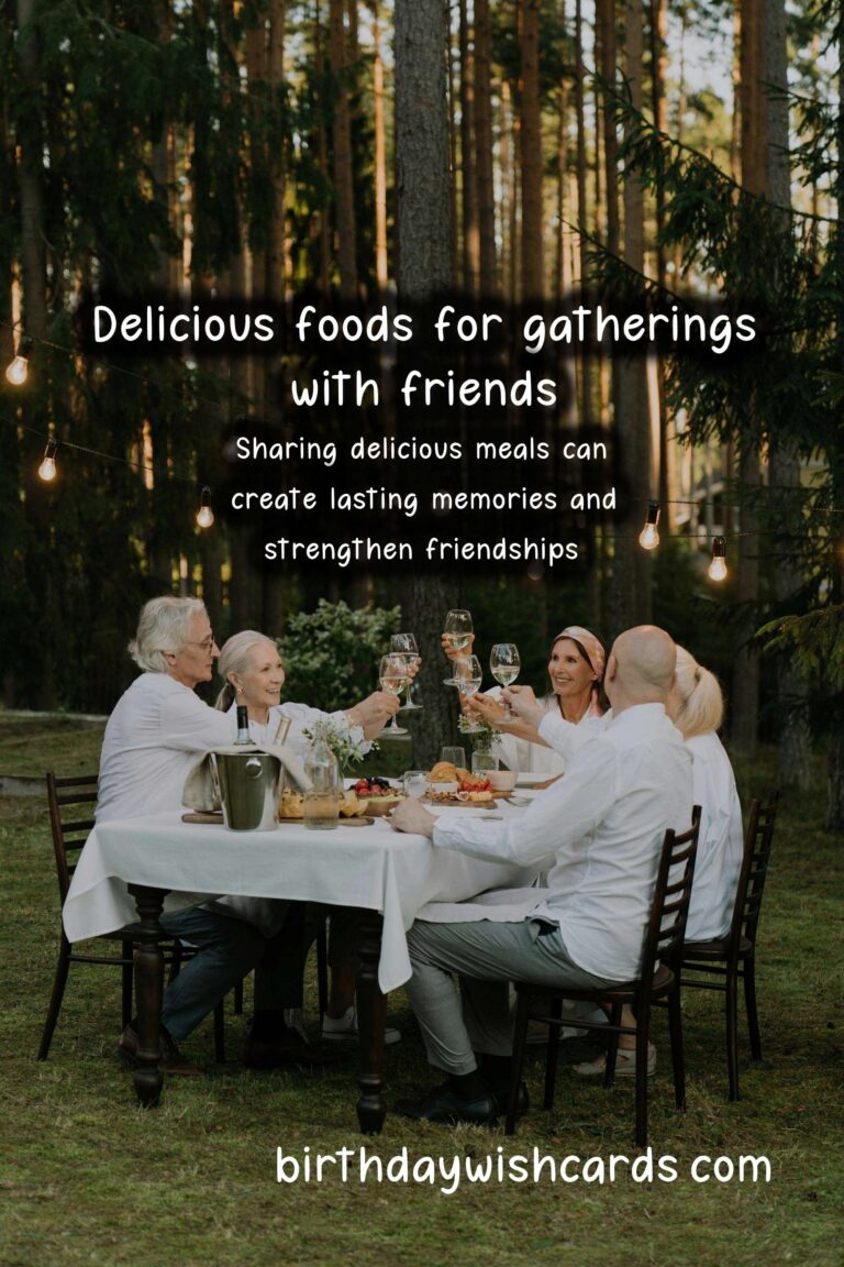 Top 10 Foods for Friends: Perfect Recipes for Every Gathering