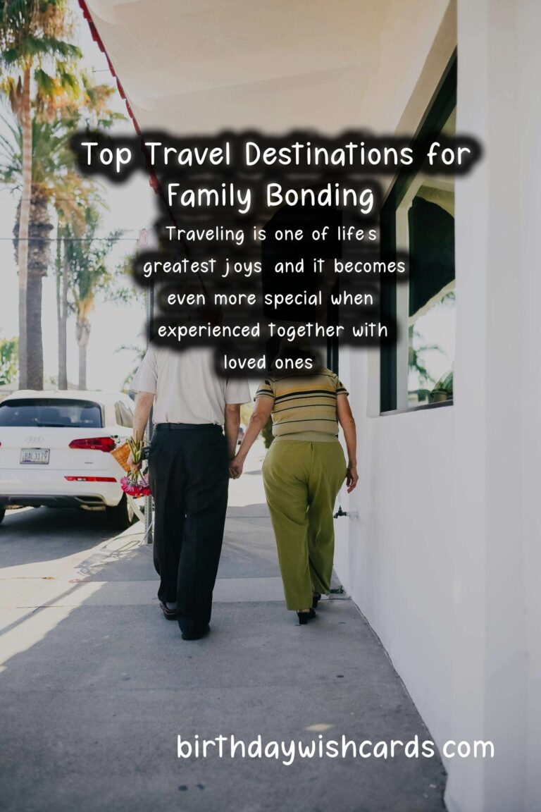 Top Travel Destinations for Grandparents Lovers