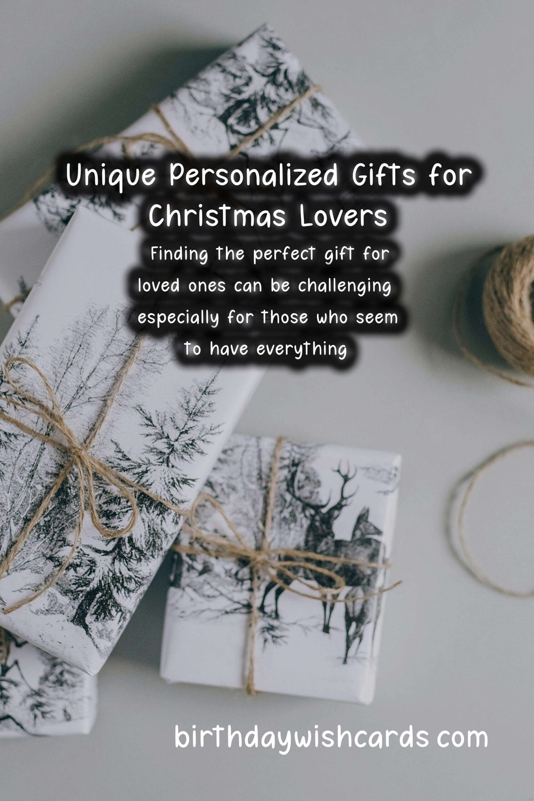 Unique Personalized Gifts for Christmas Lovers