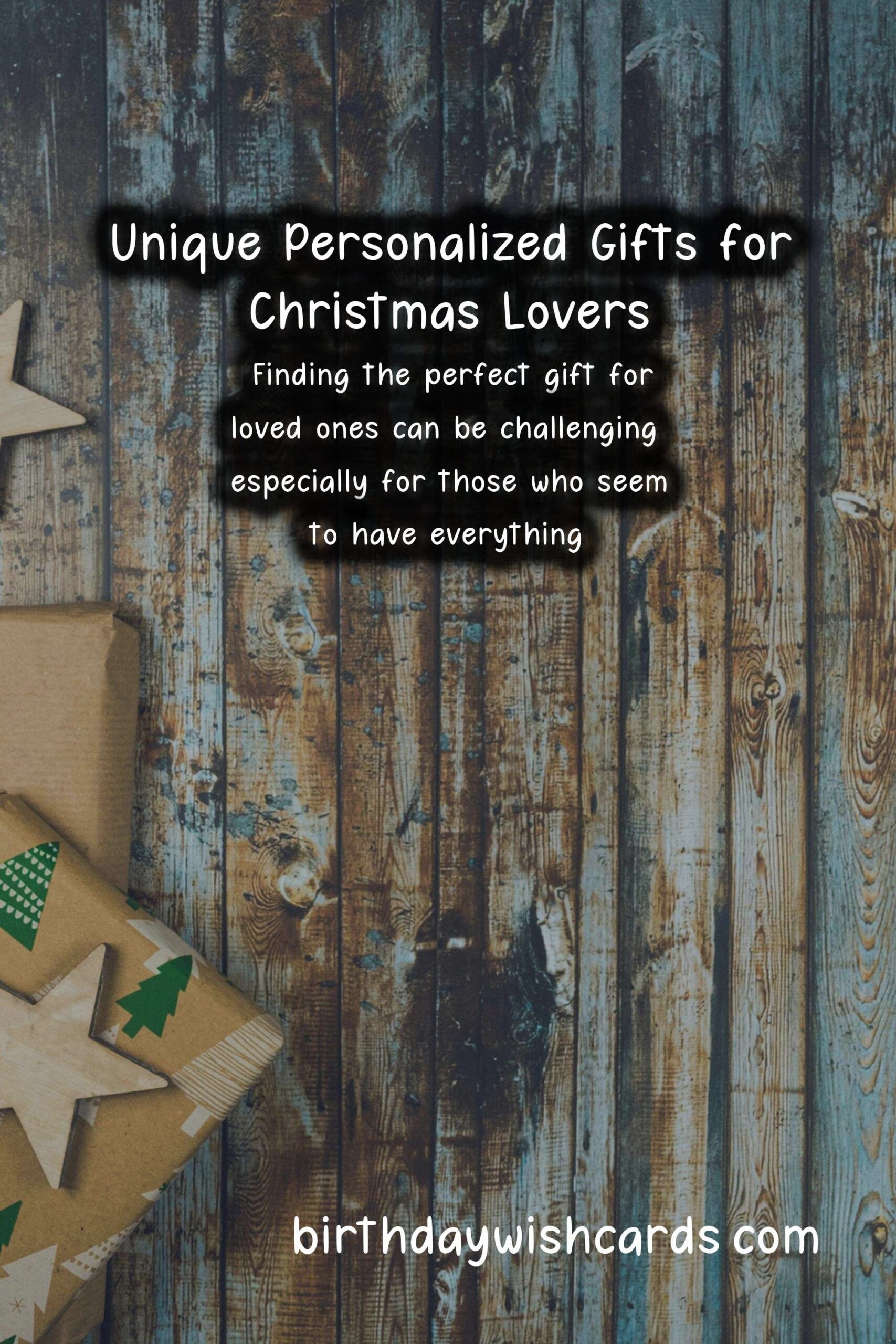 Unique Personalized Gifts for Christmas Lovers