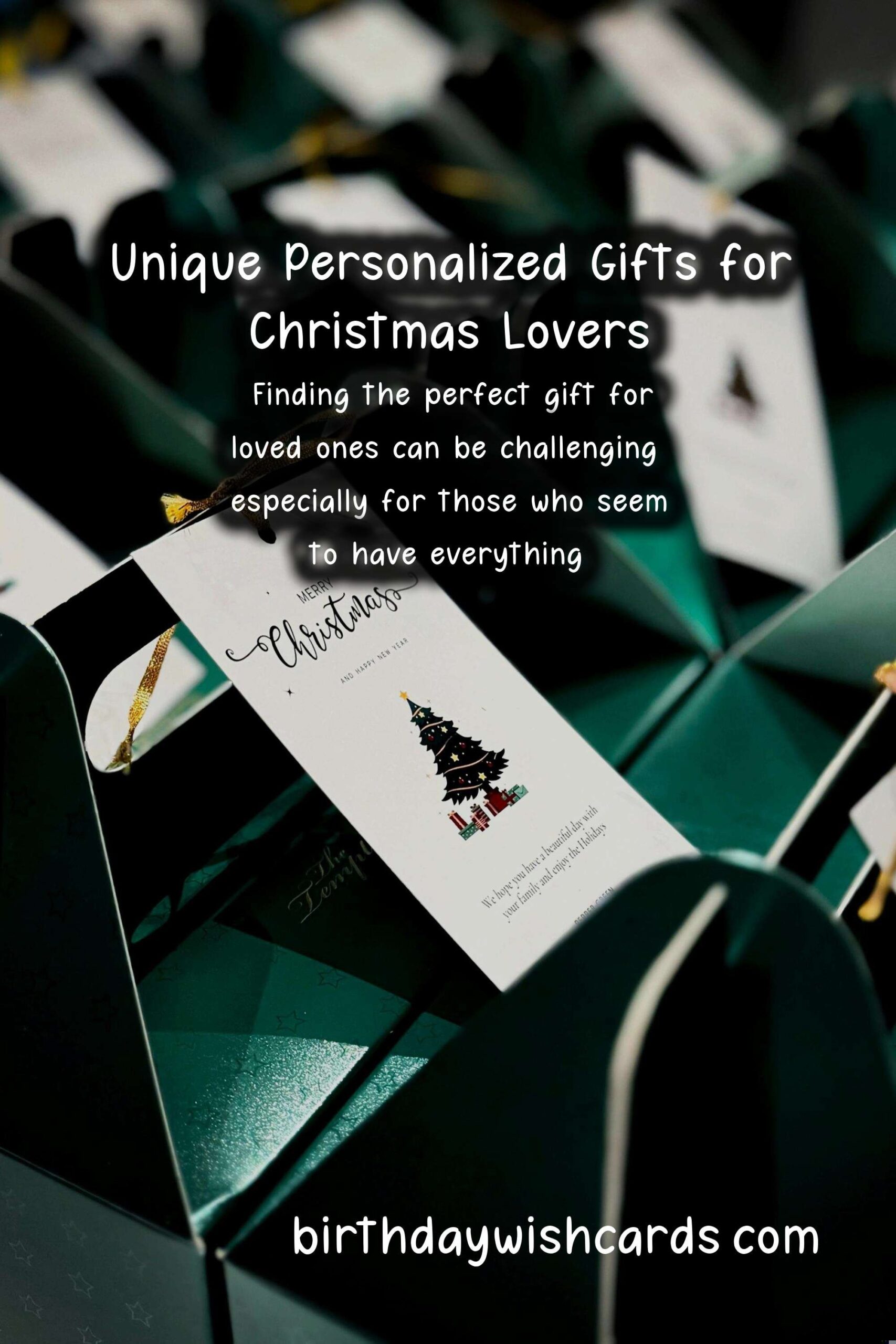 Unique Personalized Gifts for Christmas Lovers