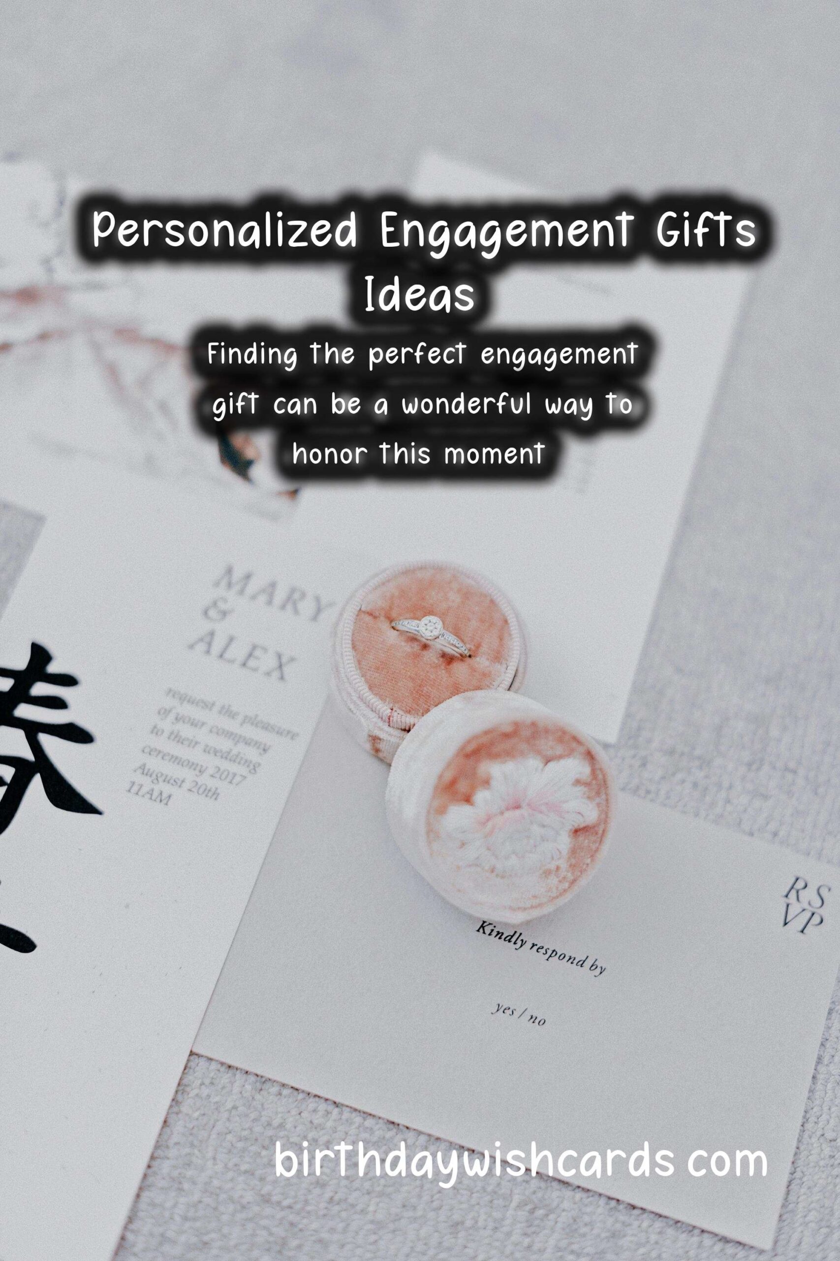 Unique Personalized Gifts for Engagement Lovers