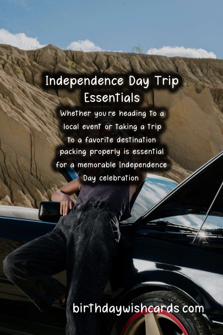 What to Pack for Independence Day Trips