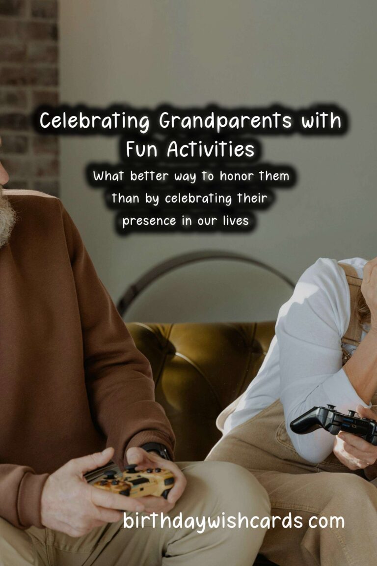10 Fun Activities to Celebrate Grandparents