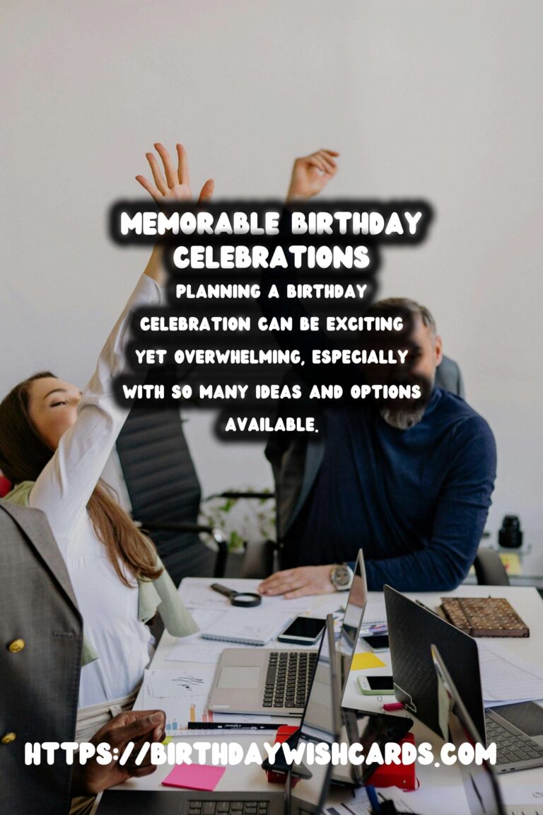 15 Modern Birthday Planning Tips and Ideas for Memorable Celebrations