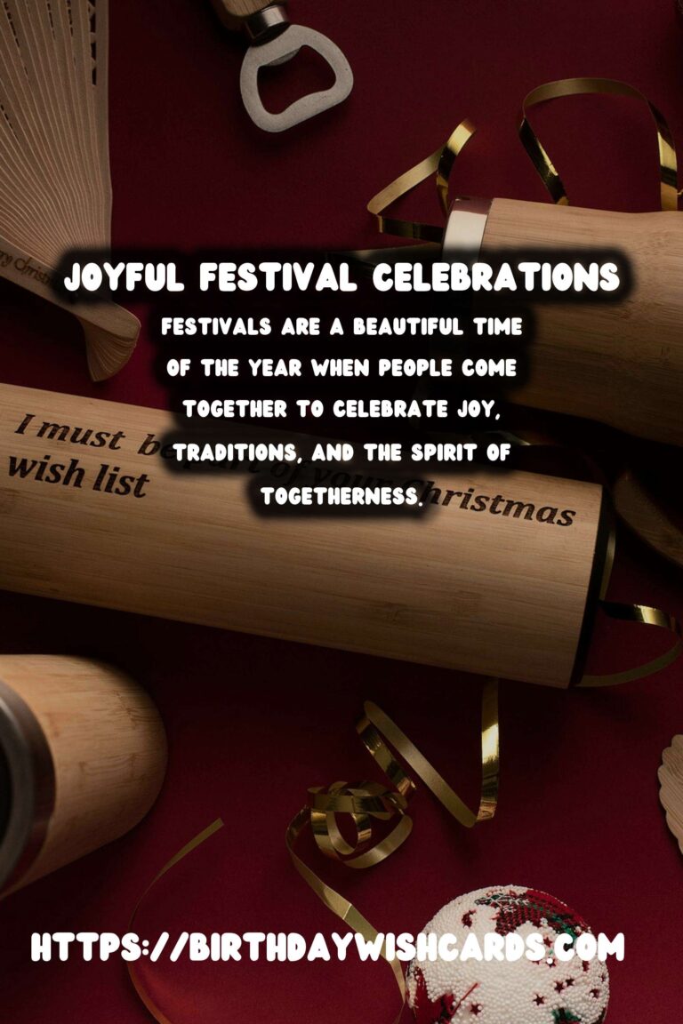 20 Fun Festival Wishes and Messages Ideas for Holidays & Festivals