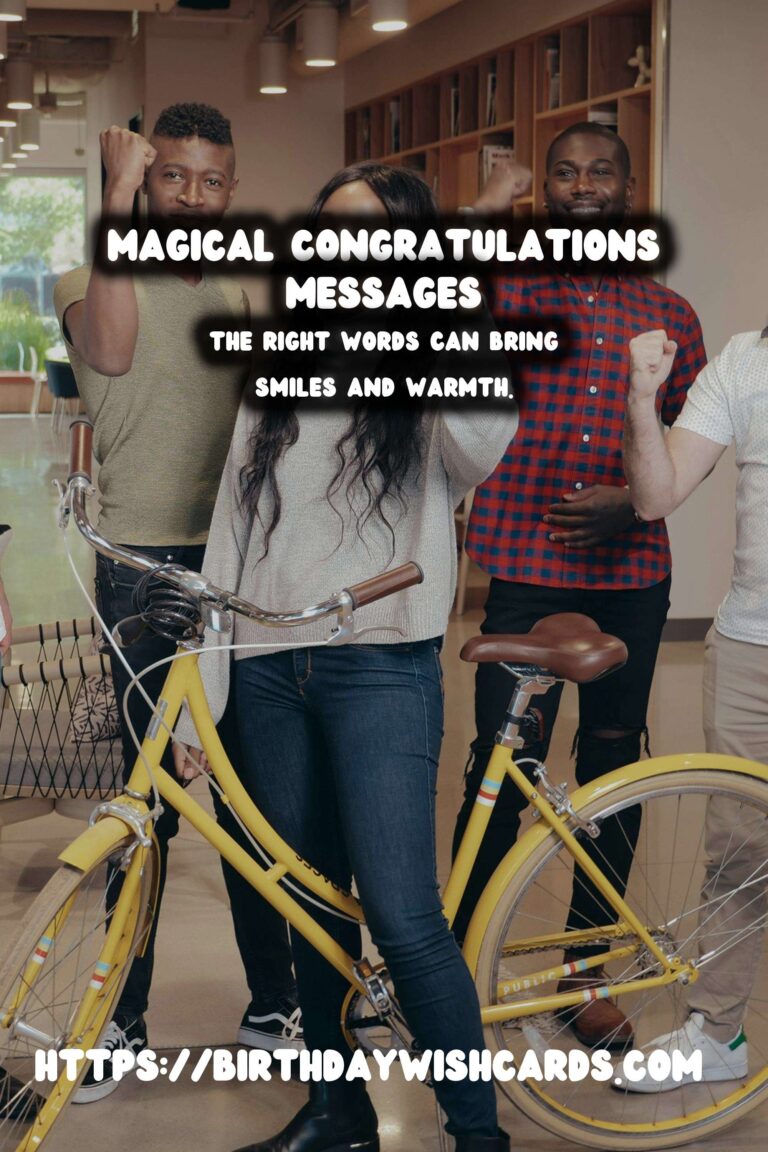 50 Magical Congratulations Messages Ideas for Wishes & Greetings