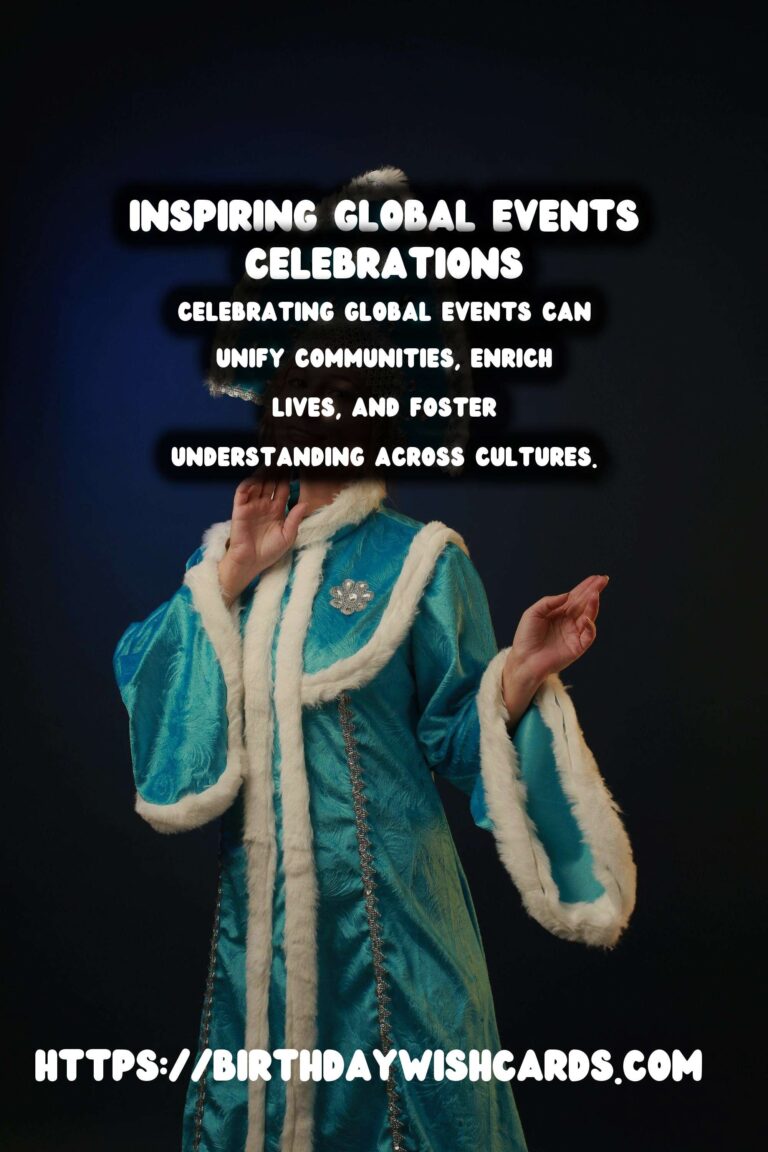 50 Meaningful Global Event Inspiration Ideas for Global Celebrations