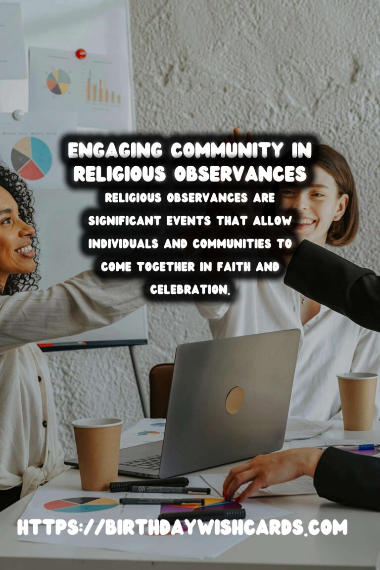 Amazing Religious Observance Planning That Spark Joy