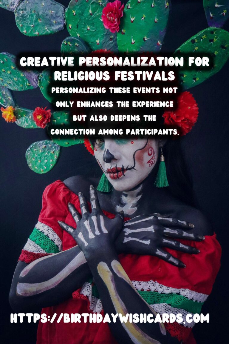 Amazing Ways to Personalize Religious Festival Themes