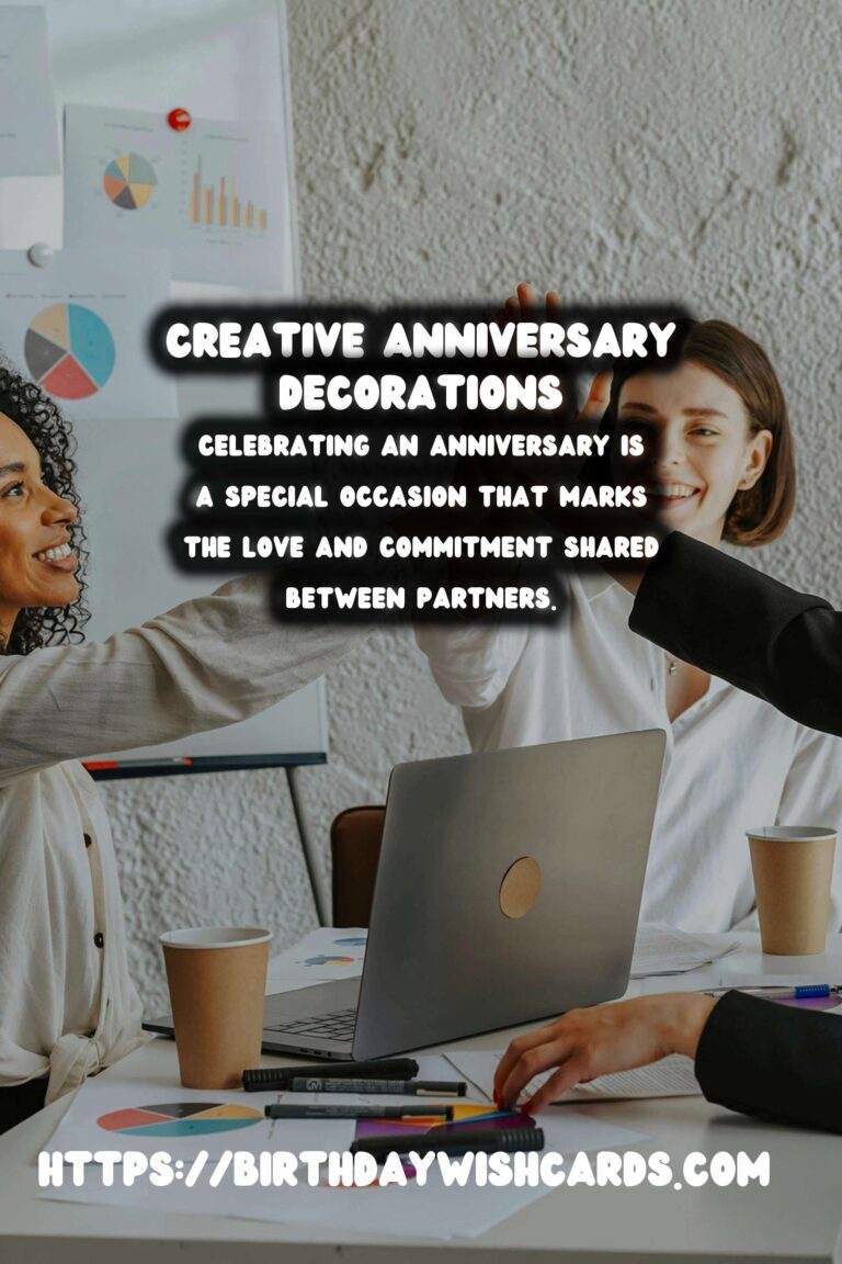 Authentic Anniversary Decoration Ideas That Reflect Your Style