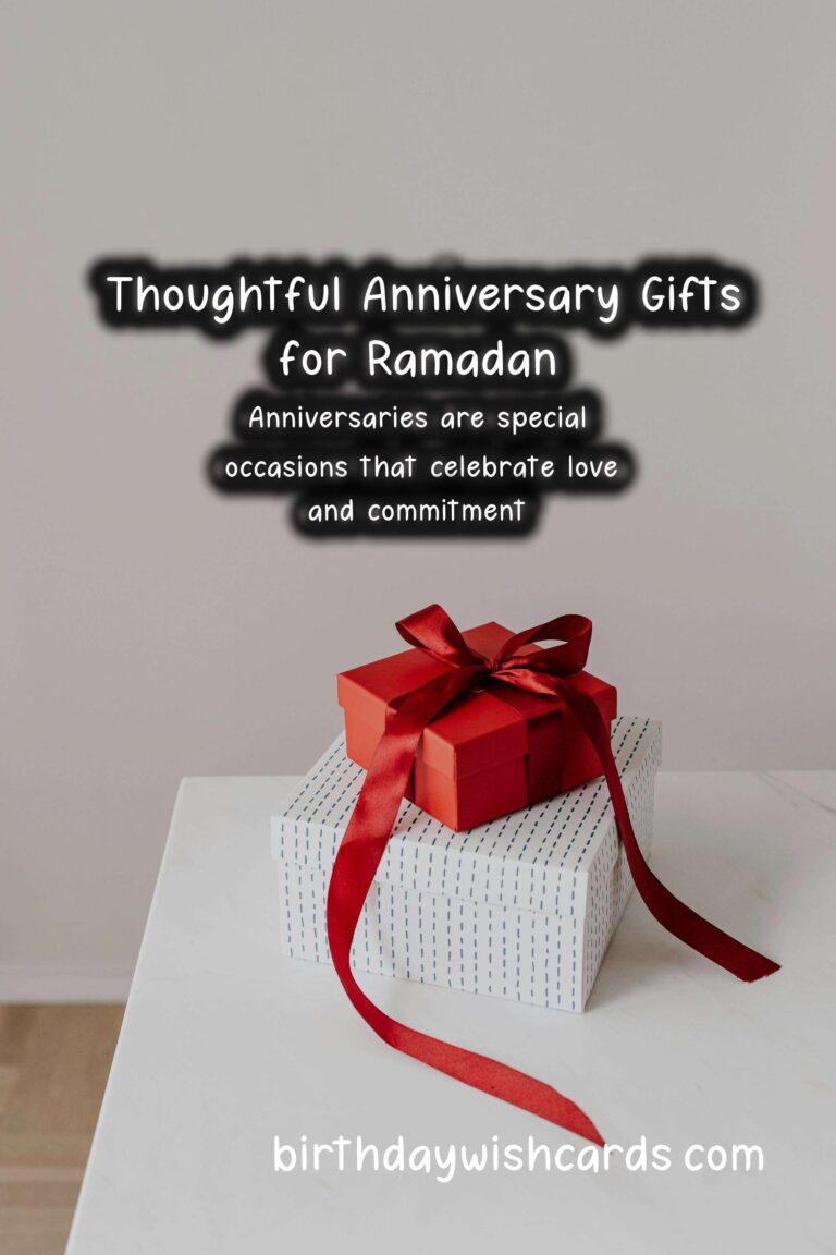 Best Anniversary Gift Ideas for Ramadan