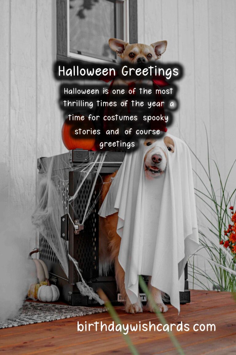 Best Greetings for Halloween: Spooktacular Wishes for All