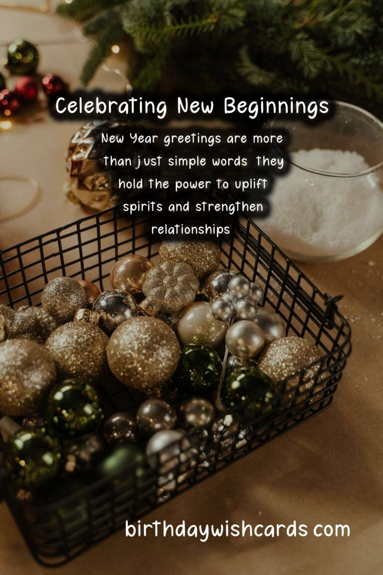Best Greetings for New Year: Celebrating New Beginnings