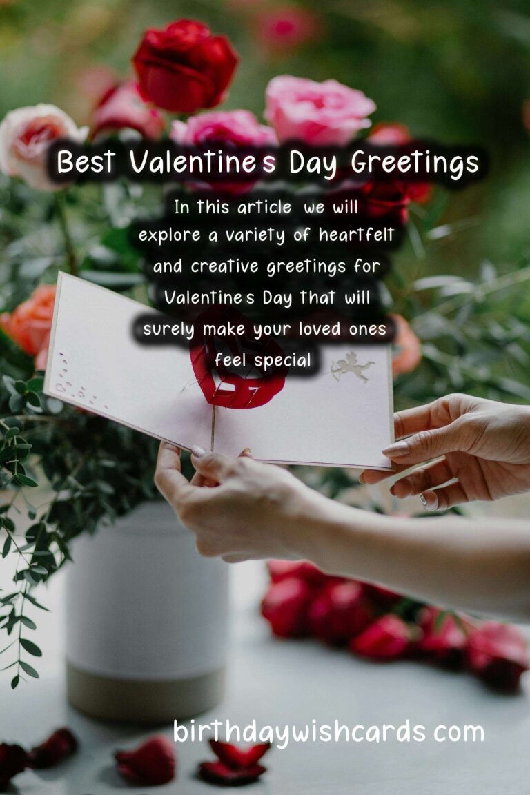 Best Greetings for Valentine’s Day