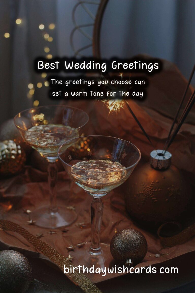 Best Greetings for Wedding: Crafting Heartfelt Messages for the Big Day