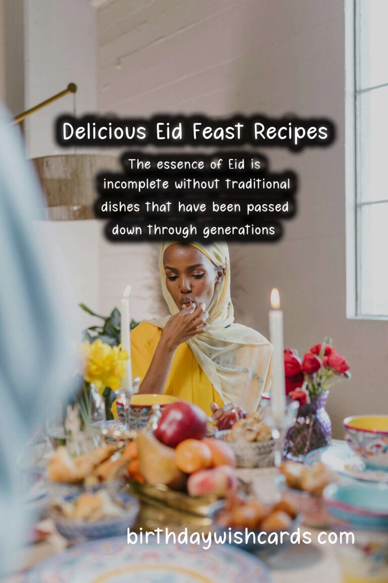 Best Seasonal Recipes for Eid