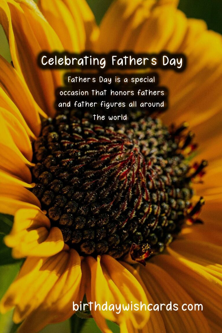Best Wishes and Messages for Father’s Day