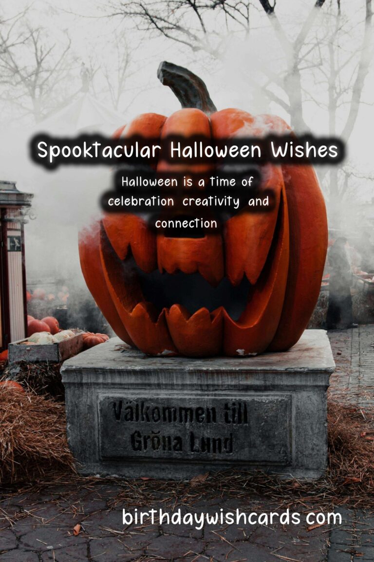 Best Wishes and Messages for Halloween