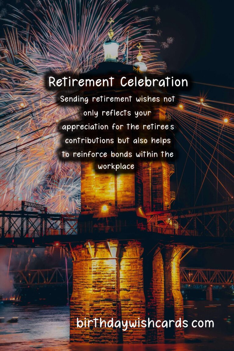 Best Wishes and Messages for Retirement