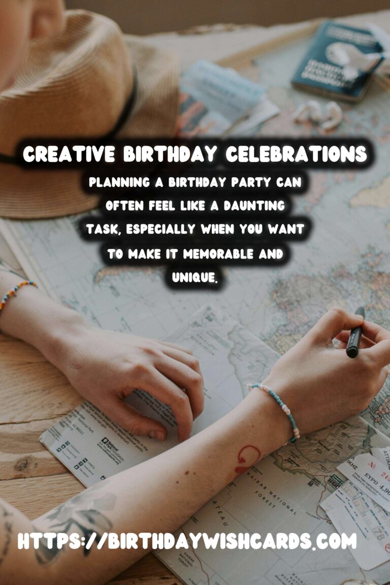 Bold Ways to Customize Birthday Planning Tips