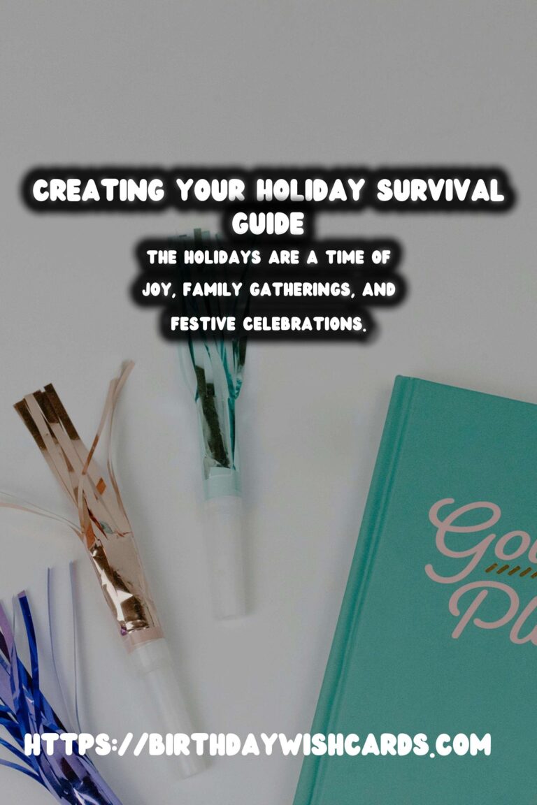 Bold Ways to Design Your Holiday Survival Guide