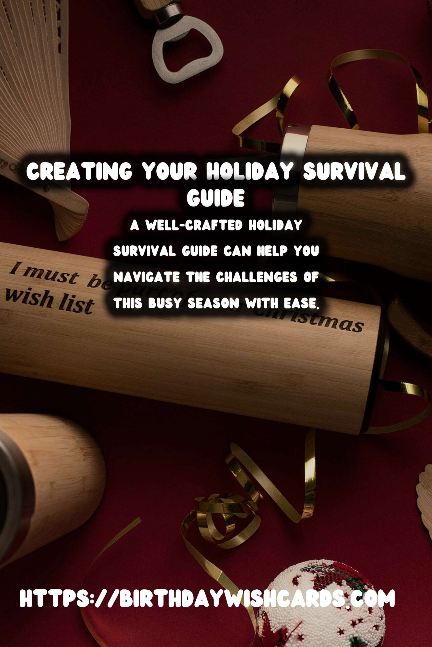 Bold Ways to Design Your Holiday Survival Guide
