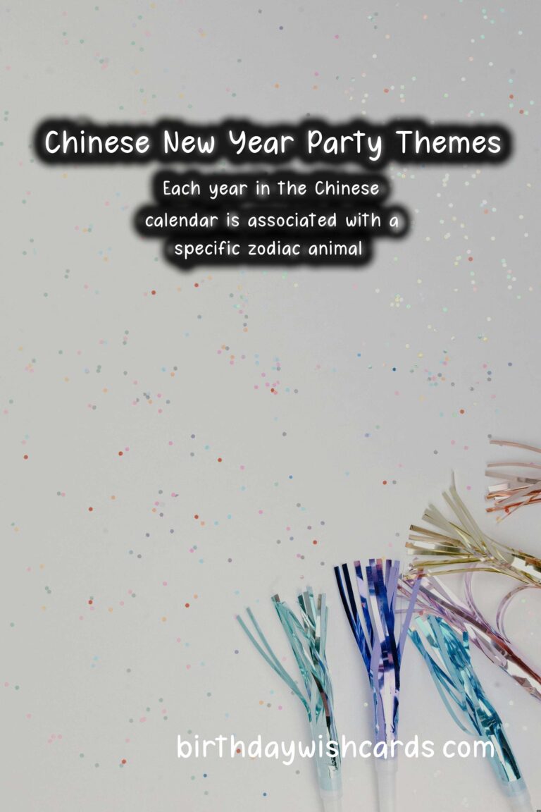 Chinese New Year Birthday Party Themes to Try This Year