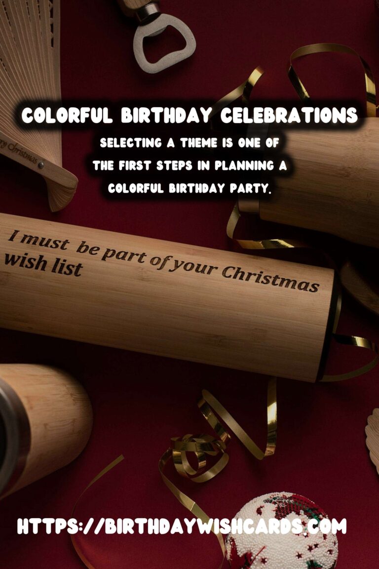 Colorful Birthday Planning Tips That Make Memories