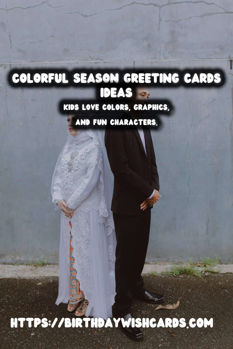 Colorful Seasonal Greeting Ideas For Every Age Group