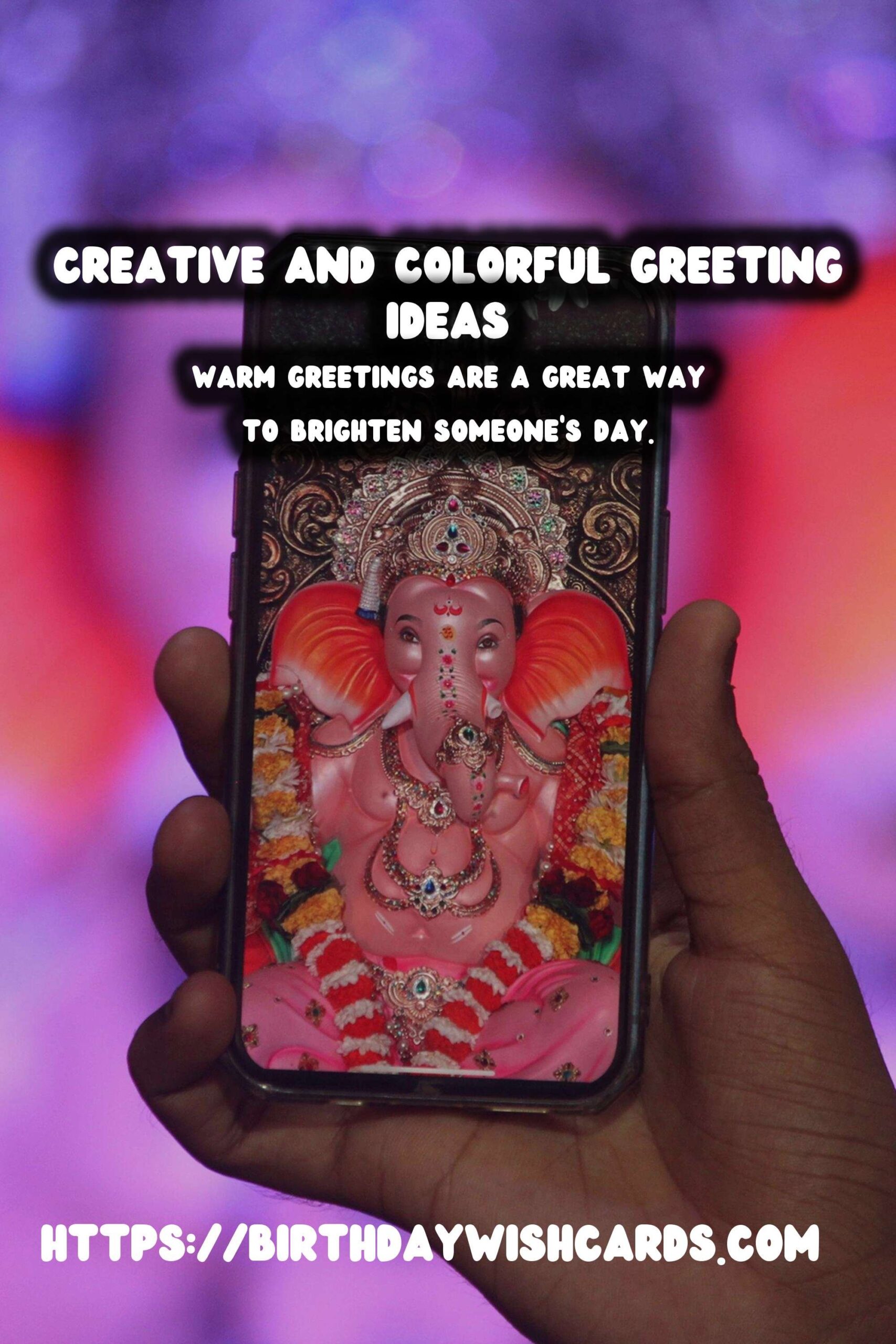Colorful Ways to Customize Warm Greetings