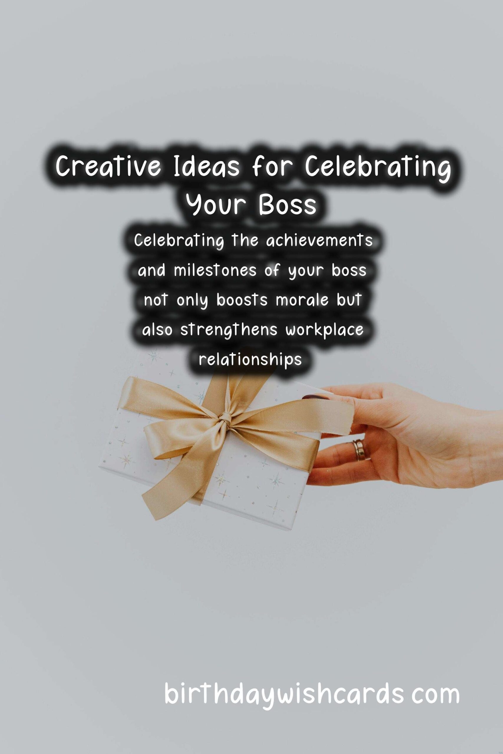 Creative Bosses Celebration Ideas You Need to Try