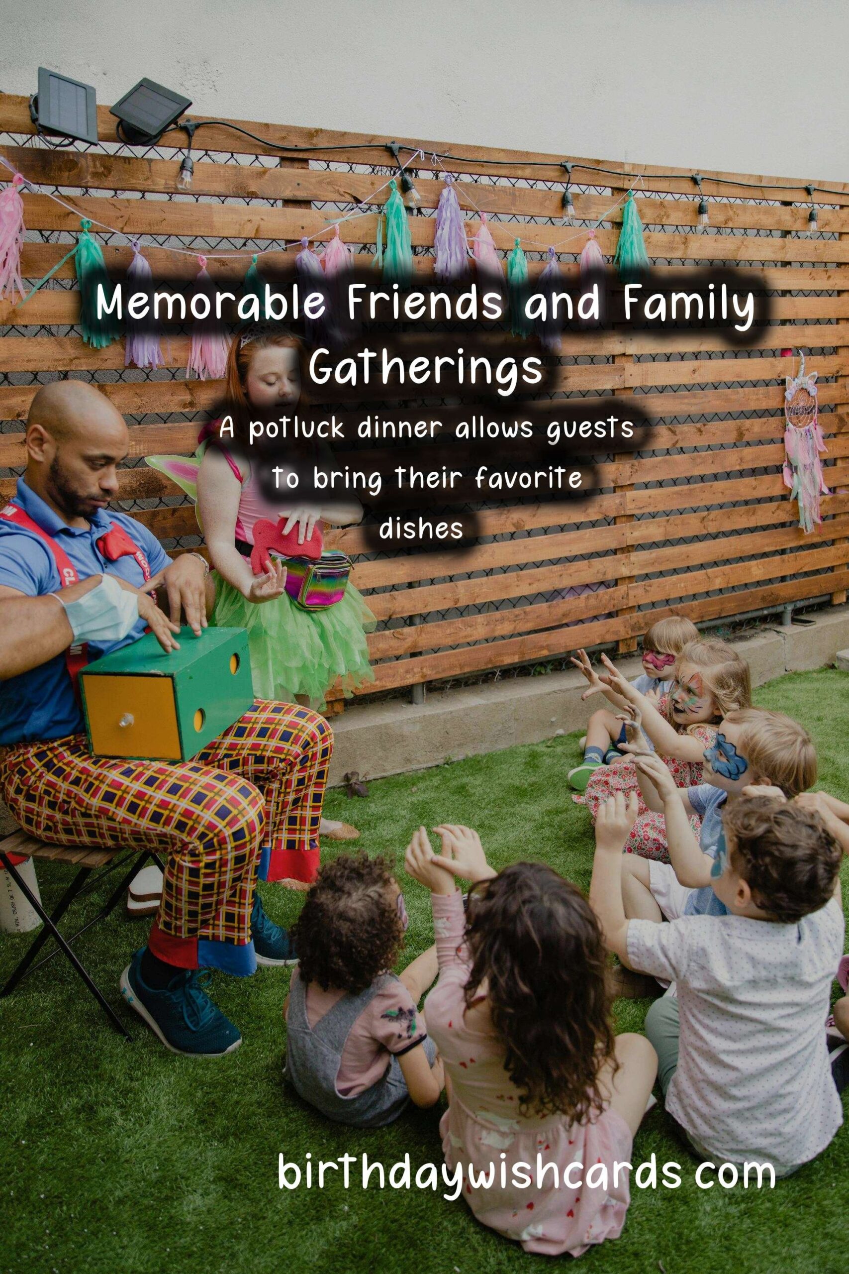 Creative Friends Party Ideas for Family and Friends