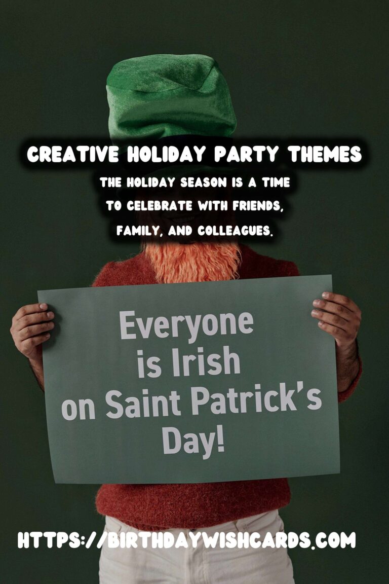 Creative Holiday Party Themes to Try This Year