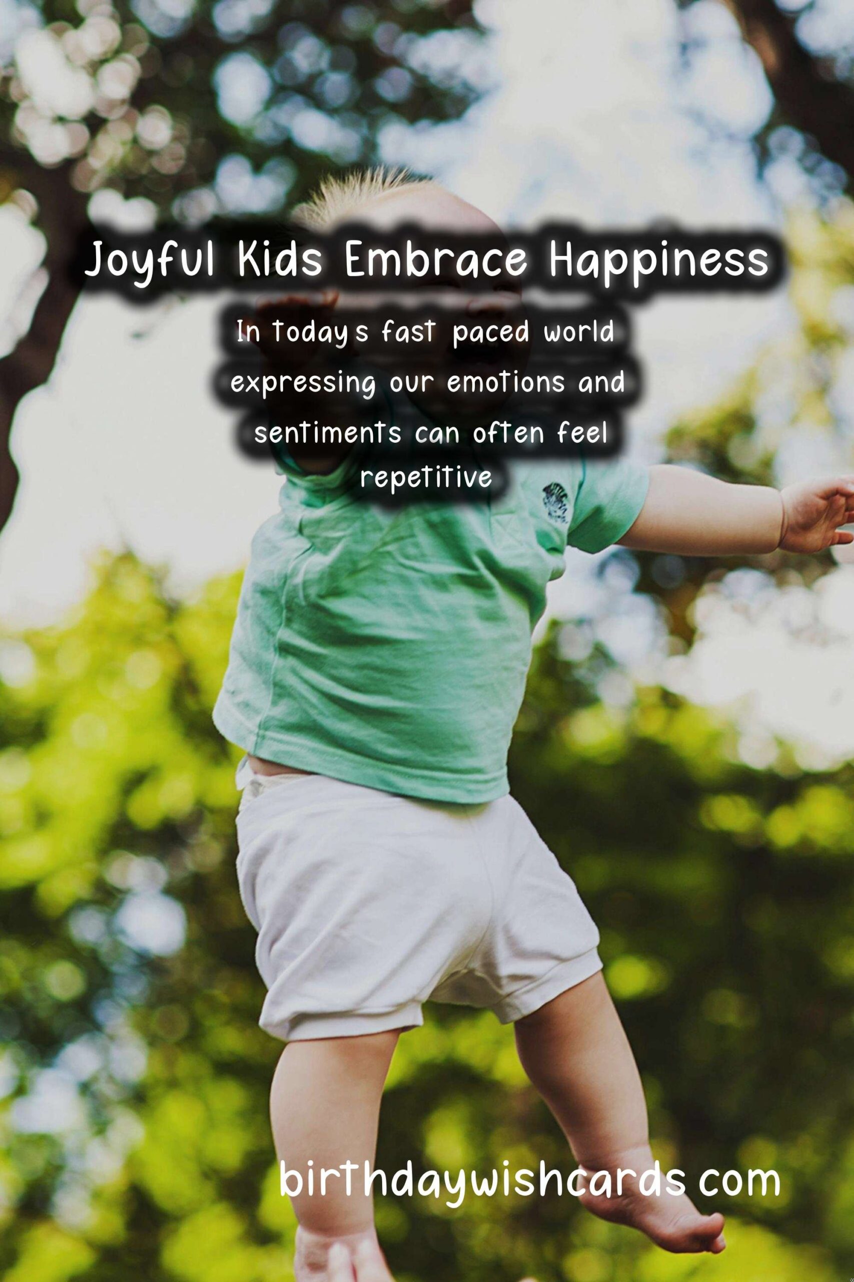 Creative Ways to Say Happy Kids