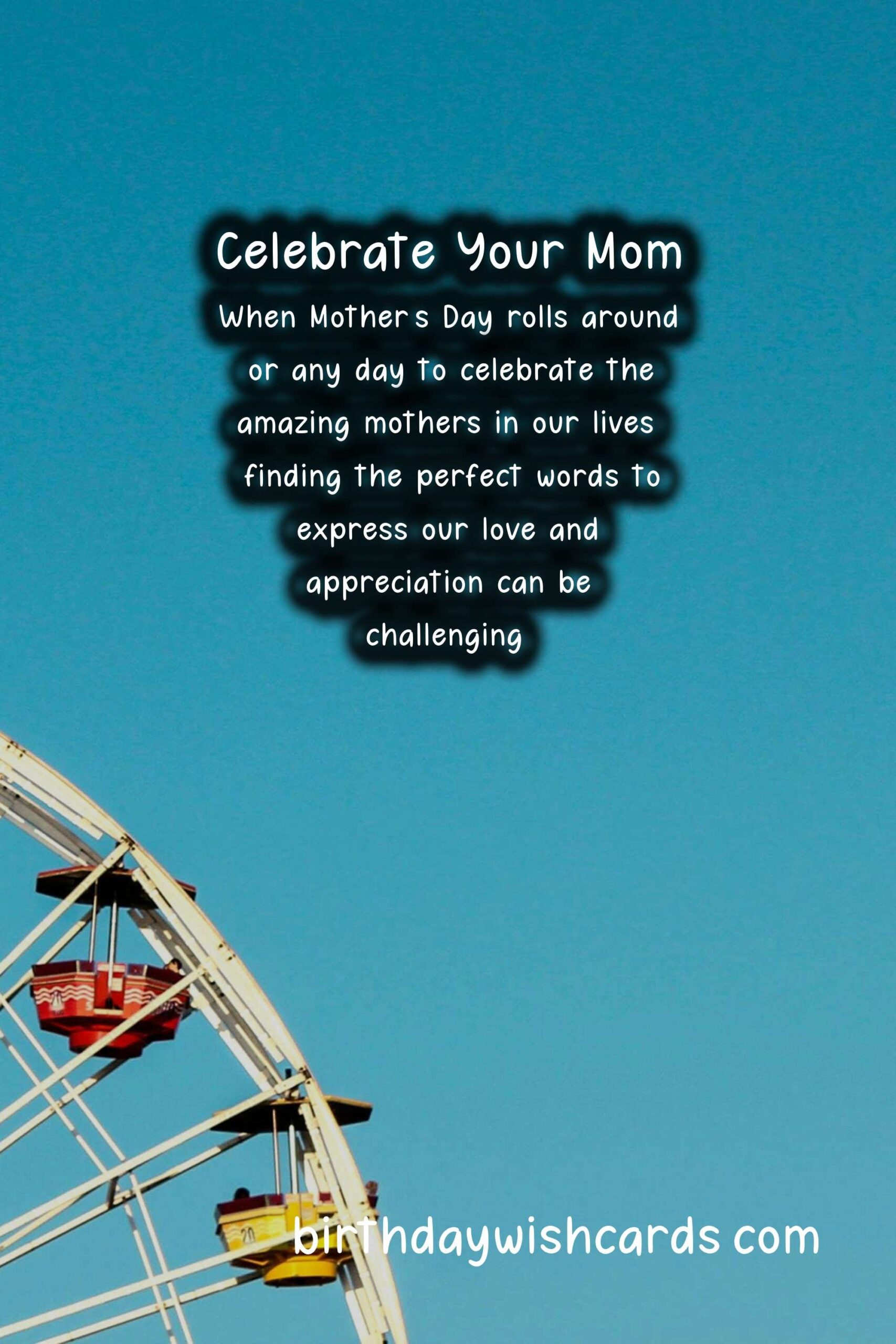 Creative Ways to Say Happy Mom