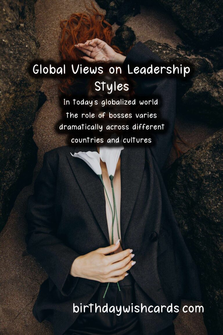 Cultural Perspectives on Bosses: Observations from Around the World