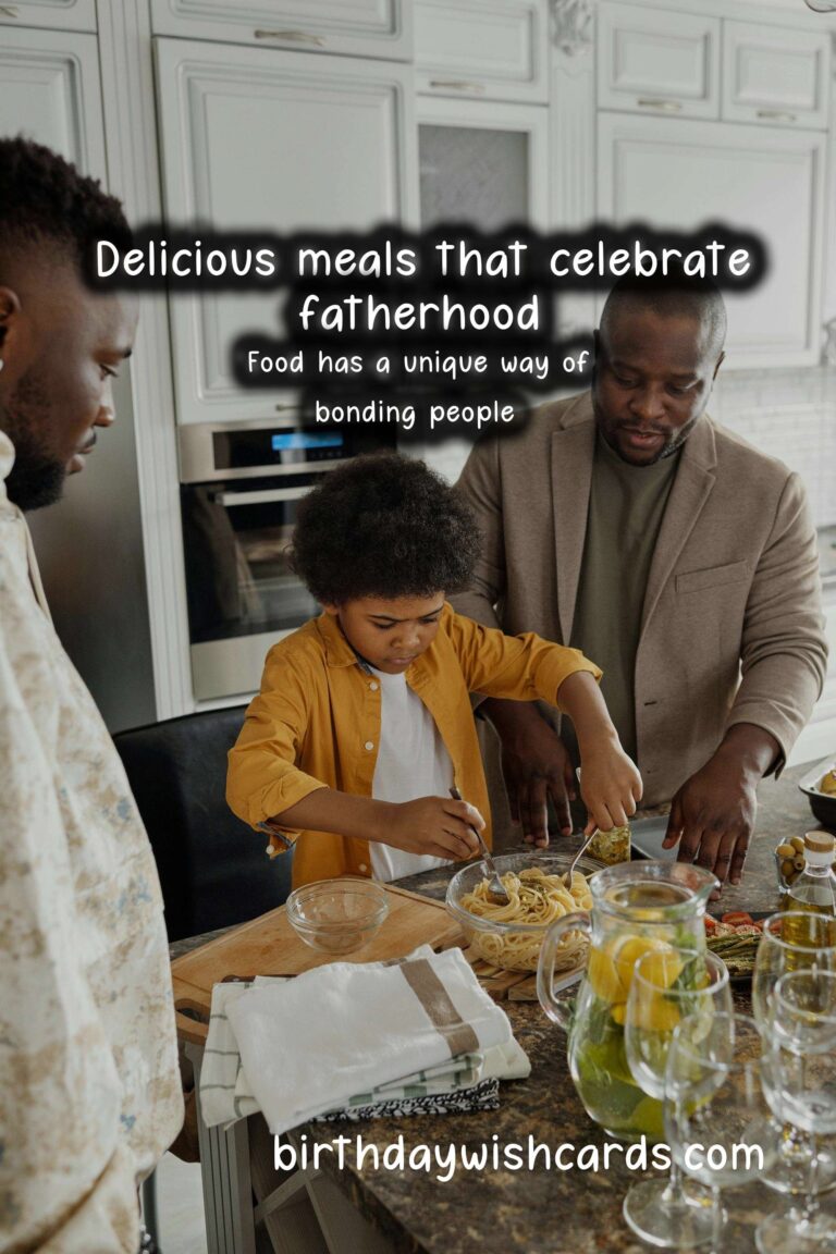 Delicious Foods Associated with Dad: Celebrating Flavorful Memories