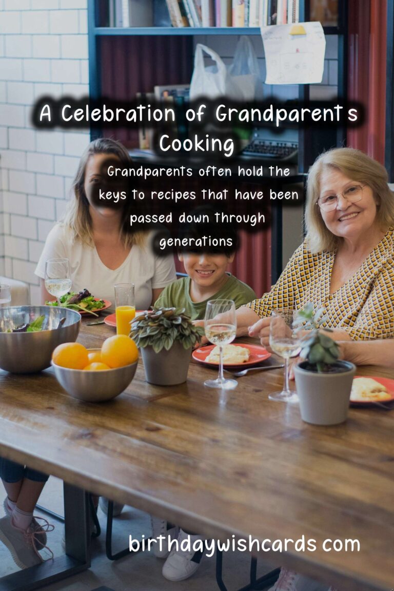 Delicious Foods Associated with Grandparents: A Culinary Journey