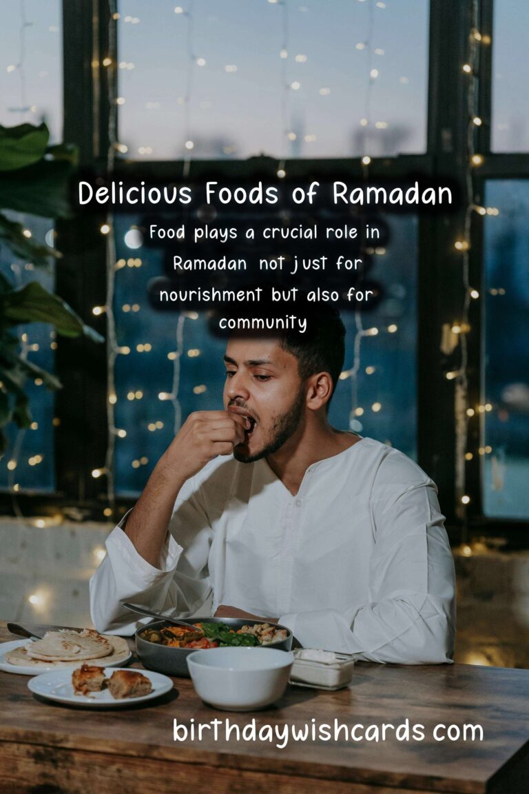 Delicious Foods Associated with Ramadan